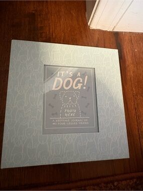 Studio Oh! Dog Memory Keepsake Book & Photo Journal - New
